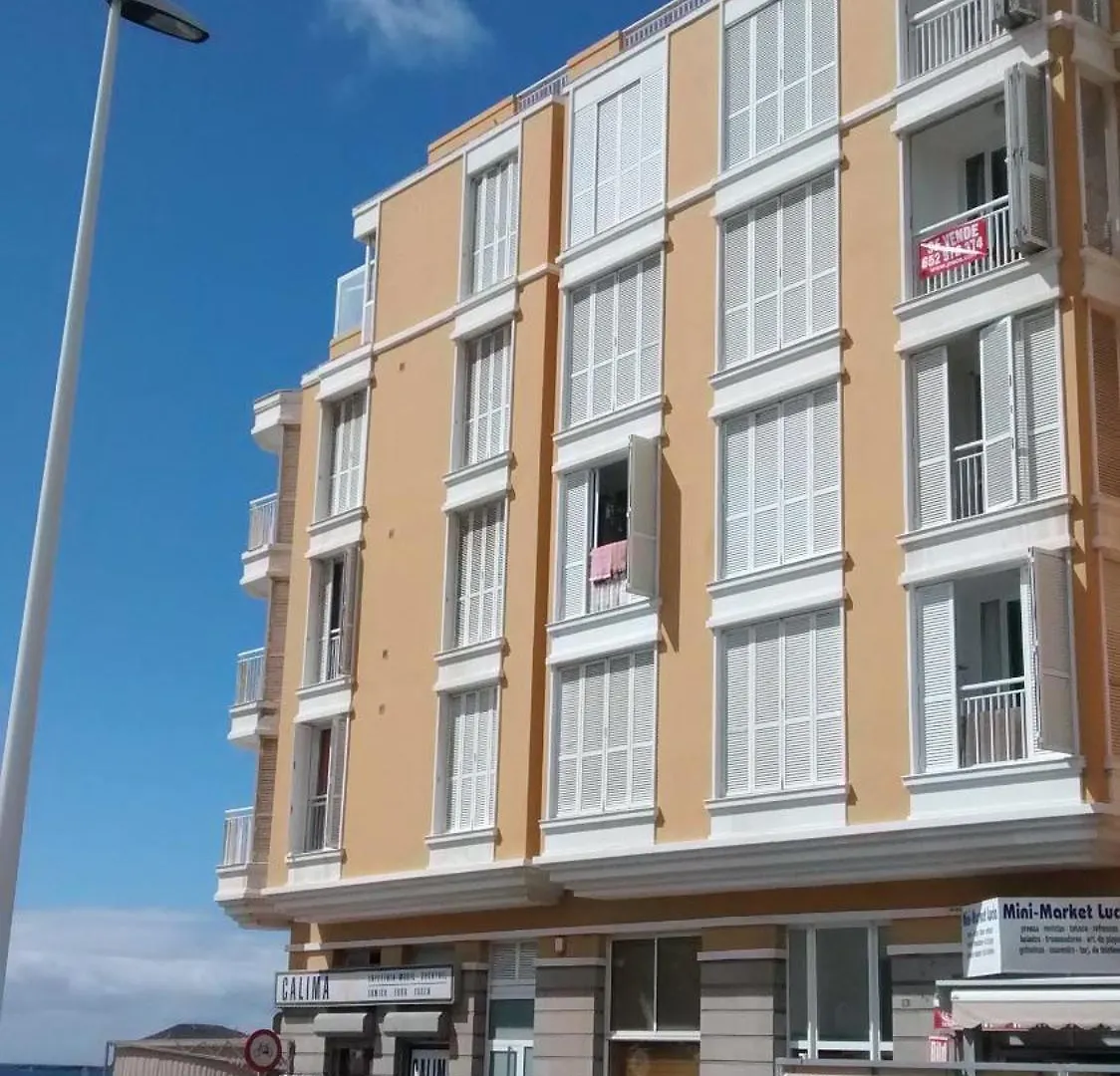 Large Beachfront Apartment Medano El Medano